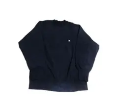 90s champion リバースウィーブ 黒 モックネック USA製 刺繍タグ