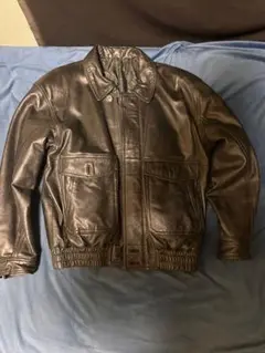 ヴィンテージ　レザー ジャケット L 黒