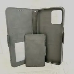 moto g13 g23 手帳型ケース 黒ブラック