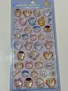 ひ*い様 ちいかわ ボンボンドロップシール　みんな　ポーズ　正規品　サンスター文