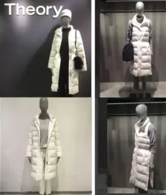 未使用に近い theory セオリー 2way ダウンコート ベストになります