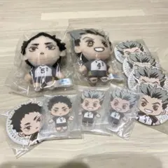 セガラッキーくじ　ハイキュー‼︎ 赤葦＆木兎セット　10点　匿名配送