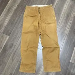 FAT エフエーティー　ワンタックチノ　キャメル