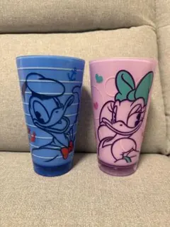 東京ディズニーリゾート ロングコップ 2点セット ドナルド デイジー