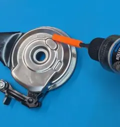 ローラーブレーキグリス注入ノズルセット (L字ノズル2個キャップ着脱レバー2個)のサムネイル