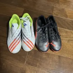 Puma & Adidas サッカープラクティスシューズセット！22.5cm