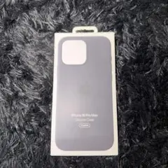 Apple iPhone 16 Pro Max シリコーンケース ブラック