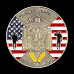 レア アメリカ 米国 海兵隊 記念 チャレンジコイン 記念メダルのサムネイル