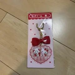 mikko くじ ハローキティ アクリルチャーム 赤　サンリオ当たりくじ