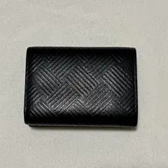 ボッテガヴェネタ 三つ折り財布 デボス イントレチャート ブラックのサムネイル