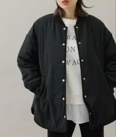 アーバンリサーチサニーレーベル『洗濯可』リバーシブルキルティングブルゾン