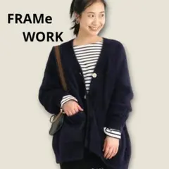 FRAMeWORK フレームワーク　FOX BIG カーディガン FRAMeWORK（フレームワーク）の「FOX BIGカーディガン◇（ニット