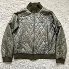 【FRED PERRY】フレッドペリー M キルティングジャケット カーキ