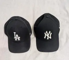 ニューエラ9FORTYヤンキース&47ドジャースキャップセット