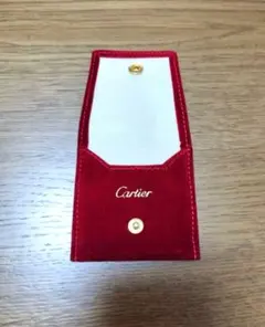 Cartier 携帯用ウォッチケース レッド - メルカリ