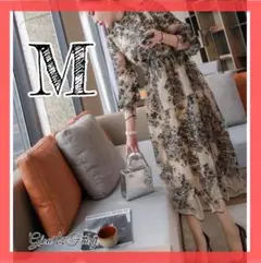 M レース 刺繍 ワンピース ドレス パーティー 二次会 結婚式