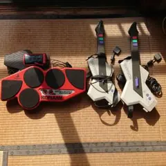 エコメルカリ便限定 PS2 専コン ギターフリーク ドラムマニア