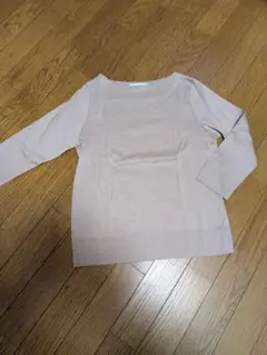 未使用グリーンレーベルリラクシング ベージュプルオーバー