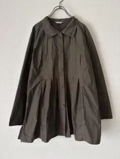 コットンハウスアヤ 形状記憶 ステッチ プリーツ タフタジャケット 