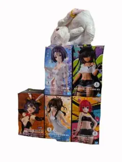 プライズフィギュア 5体セット ＋ キュウべえぬいぐるみセット まとめ売り