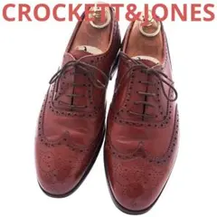 746.CROCKETT&JONES HALLAM 別注品 ストレート 7E - メルカリ