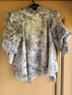 SNIDEL トワルドジュイブラウス