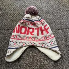 ノースフェイス 　キッズニット帽