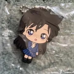 アニメキャラクター キーホルダー 名探偵コナン 毛利蘭 ラバーマスコット
