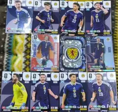 Panini Adrenalyn XL スコットランド代表 11枚セット