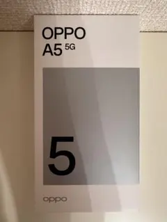 新品未開封　OPPO A5 5G 本体 グリーン