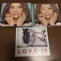 西野カナ LOVE it CD+DVDセット