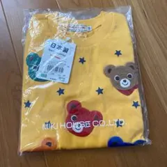 MIKI HOUSE イエロー Tシャツ 100cm