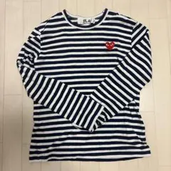PLAY COMME des GARCONS ボーダーロンT ポーカーズアツム - メルカリ