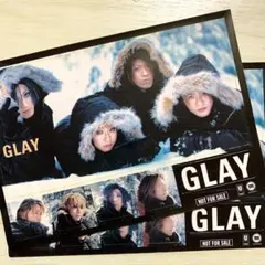 GLAY 非売品ステッカー シール 2枚のサムネイル