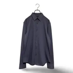 theory 22SS STRUCTURE KNIT 長袖　ドレス　シャツ　Mのサムネイル