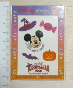 ディズニーストア　2005　ボディペイントシール　ハロウィン　非売品　匿名配送