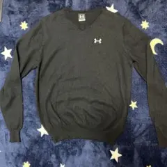 Under Armour ブラック Vネック セーター M