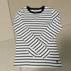 PETIT BATEAU ストライプ 長袖Tシャツ Sサイズのサムネイル