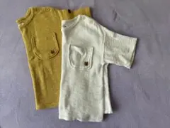 【美品】人気ブランドPiccolo（ピッコロ）の綿100%Tシャツ2枚セット