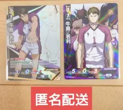 ハイキュー!! バボカ!! 最強の挑戦者 牛島若利 まとめ売り 2枚