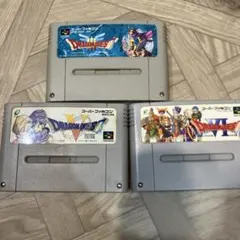 スーパーファミコン SFC ドラクエ Ⅰ Ⅱ Ⅲ Ⅴ Ⅵ まとめ 4本セット