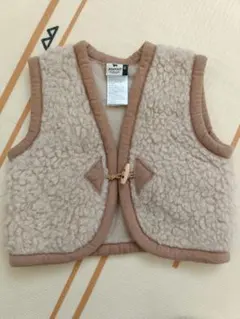 ALWERO ボアベスト XS ベージュ