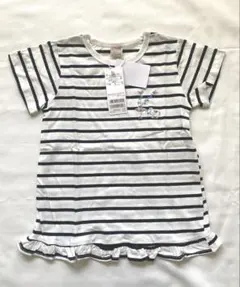 petit main 半袖 Tシャツ 120cm 新品 プティマイン ホワイト