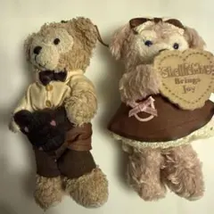 ダッフィー シェリーメイ ぬいぐるみバッジスウィート・ダッフィー2011 2個