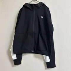24762✨完売✨クロノス マウンテンパーカー ロゴ/M/ナイロン ブラック