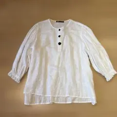 【ZARA】リネントップス