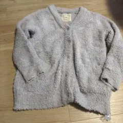【美品】ジェラピケ もこもこカーディガン　グレー