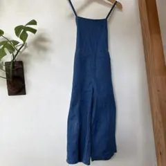 プティマイン　デニムブルー サロペット　120㎝