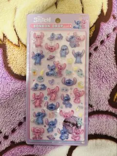 正規品　ボンボンドロップシール　ディズニー　スティッチ　エンジェル　第二弾