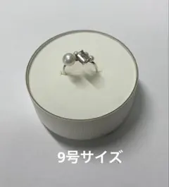 MARUN JEWELRY・パール×アクアマリンのリング